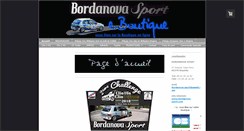 Desktop Screenshot of boutique-bordanova-sport.com
